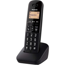Panasonic KX-TGB610EB Big Button DECT Cordless Telephone with Nuisance Call Blocker (Single Handset Pack) – Black