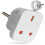 UK to EU Plug Adapter [2-Pack] – Compact Travel Ad 1