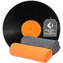 Towelogy 2pcs Record Cleaning Cloth - Lint Free,