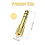 SHUXIA 2pcs Headphone Jack Adapter,Stereo Jack Ada 2