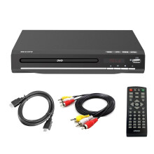 KCR DVD Player for TV, DVD/CD/MP3/AVI with USB Por