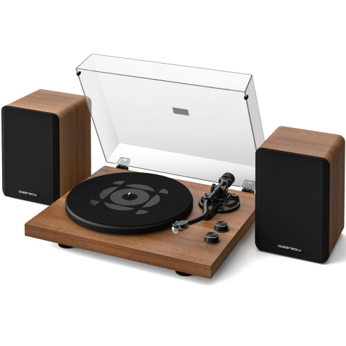 Qlearsoul SoulBox S1 Vinyl Record Player with Ster