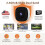 Girafit 3MP 2K Window Camera, 2.4GHz and 5GHz WiFi 4