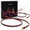VVFLED 2 Pack HiFi OFC Speaker Cable with Banana P 1