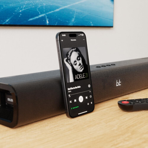 MAJORITY Bluetooth Soundbar for TV | 2.0 Stereo | 1