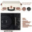 Vinyl Record Player 3-Speed Bluetooth Suitcase Por 4