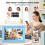 TSITSC 10.1 Inch Digital Picture Frame, WiFi Digit 4