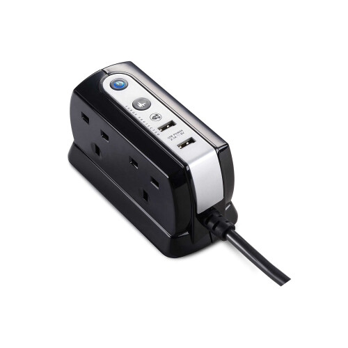 Masterplug Heavy Duty Four Socket Surge Protected 1