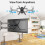 HOME VISION Full Motion TV Wall Mount Bracket for 6