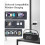 COLSUR Bluetooth Speaker with Radio, 15W Fast Wire 6
