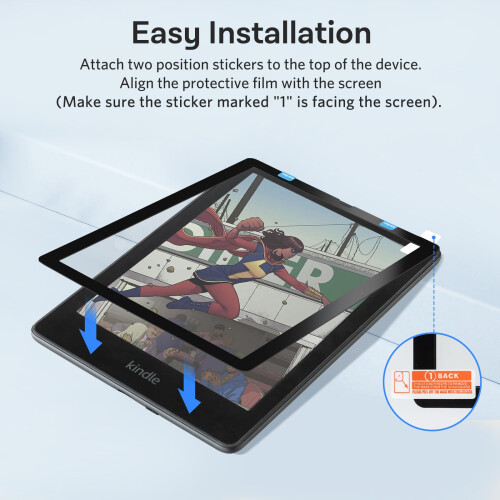CoBak 2 Pack Anti-Glare Matte Screen Protector for 2