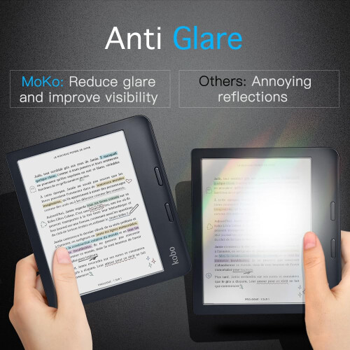 MoKo 3-Pack Matte Screen Protector Fits Kobo Libra 1