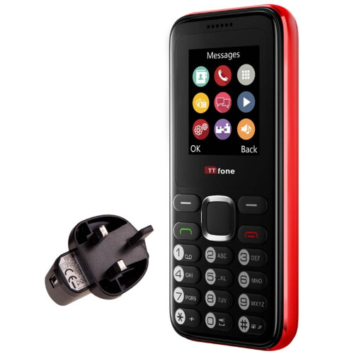 TTfone TT150 Unlocked Basic Mobile Phone UK Sim Fr