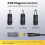 6V 1A 6W 1.8M/6ft Long Power Supply Adapter, AC DC 2