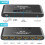 Aluminum HDMI Switch 5 in 1 out with Remote, Suppo 6