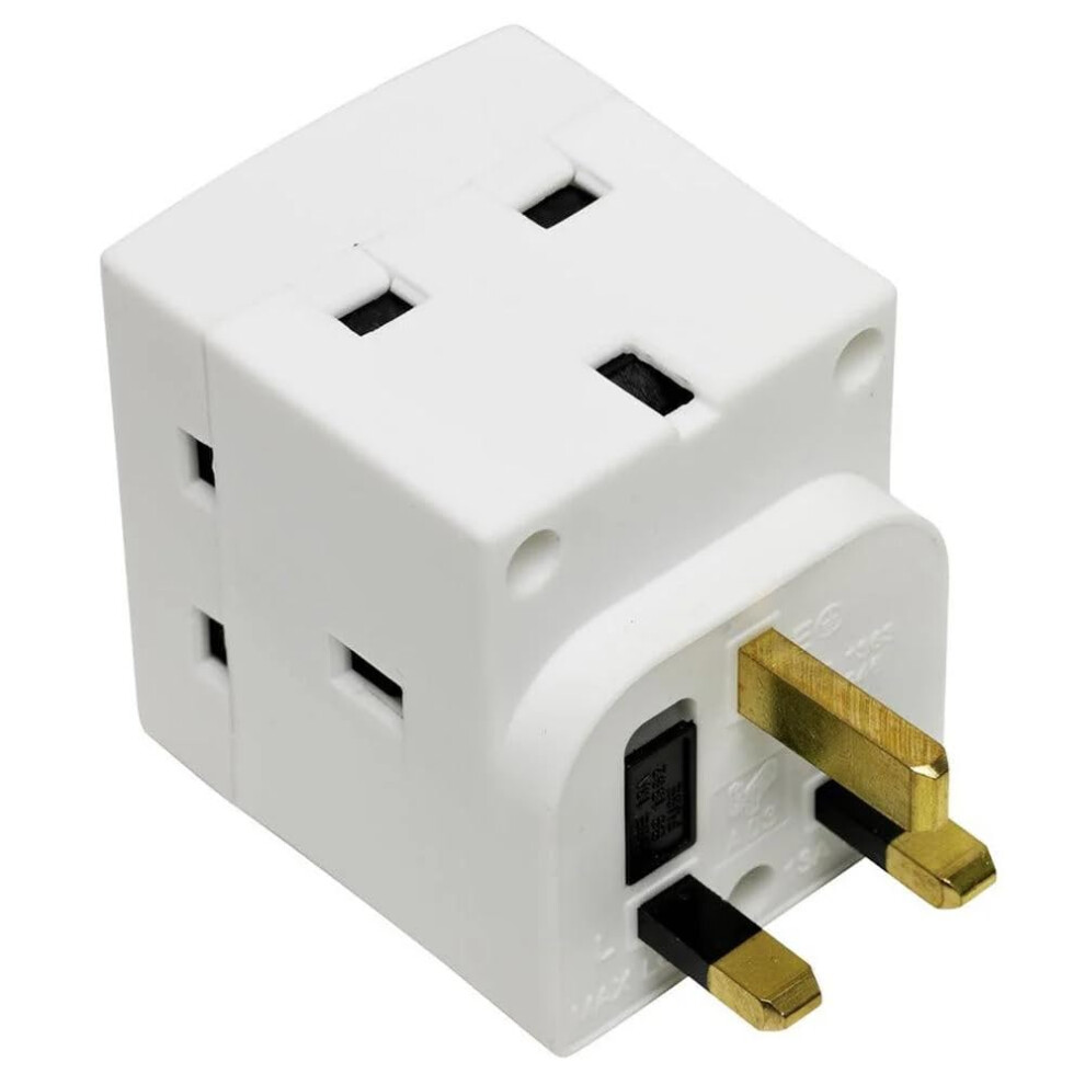 3 Way Socket Multi Plug Fu Mr. Gadget's Solutions