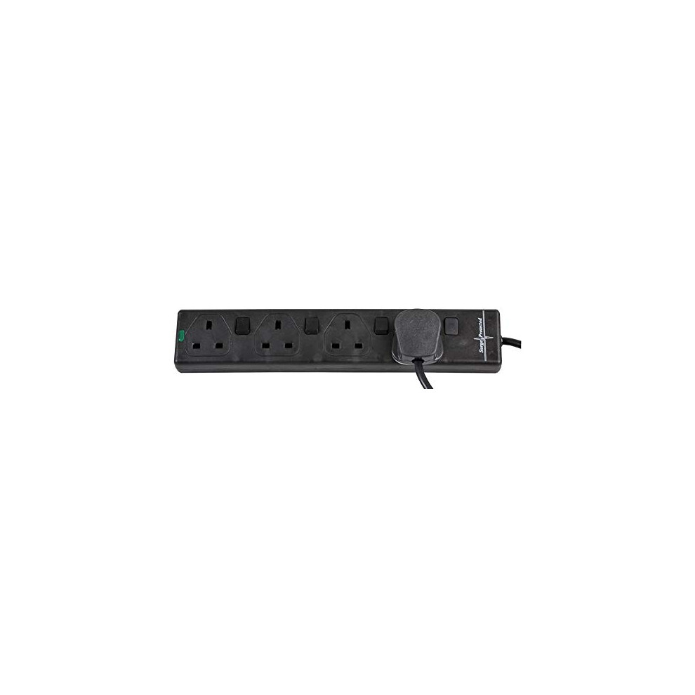 4 Gang Switched Surge Protected Mains Extension Le 42509813