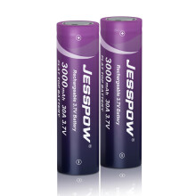 3000mAh 30A Flat Top High Drain Rechargeable Batte