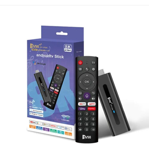 Android TV Stick 4K Mini Smart Tv box DDR4 2GB RAM