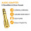 TreeTribe 3Pcs Headphone Jack Adapter,6.35mm Male 2
