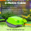 Status STATUS 1 Socket Extension Lead, 2m, Green, Outdoor 4