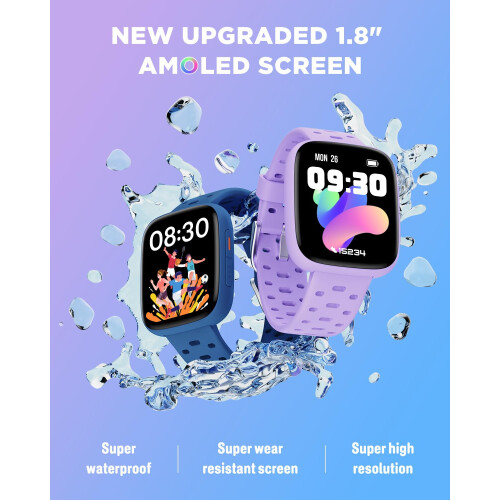 BIGGERFIVE Kids Smart Watch No Phone Needed, 1.8" 2
