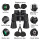 20x50 High Power Binoculars for Adults with Clear 2