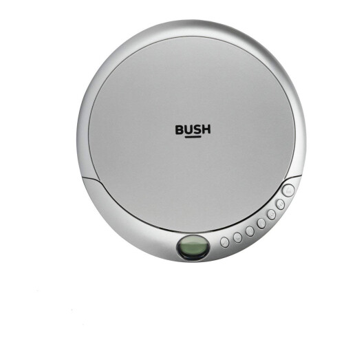 Bush Jog Proof Portable CD Player - Silver