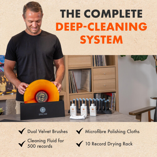 Vinyl Record Cleaner Kit by Spincare | Record Clea 2