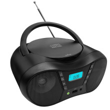 CTDZLED Portable CD Player Boombox with FM Radio,