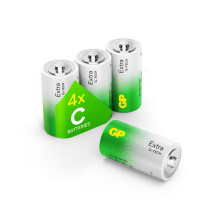 Size/Type C Batteries Pack of 4 LR14 batteries 1.5