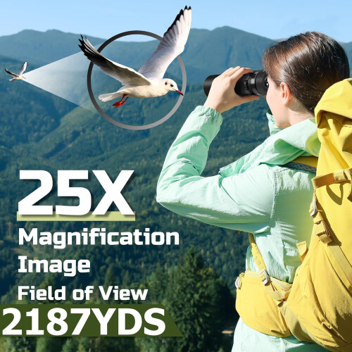 High Power 25X60 Binoculars for Adults Waterproof 1