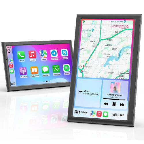 Krunia 7" Wireless Portable 60FPS Car Play Screen