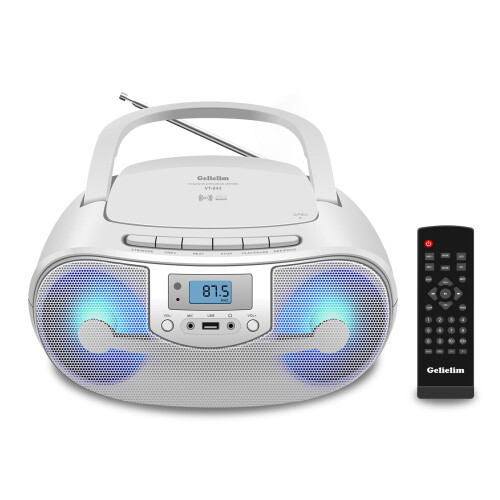 Gelielim CD Players for Home with Remote Control,