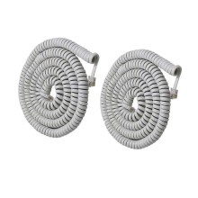 Telephone Handset Cord,Uvital Coiled Length 1.2 to