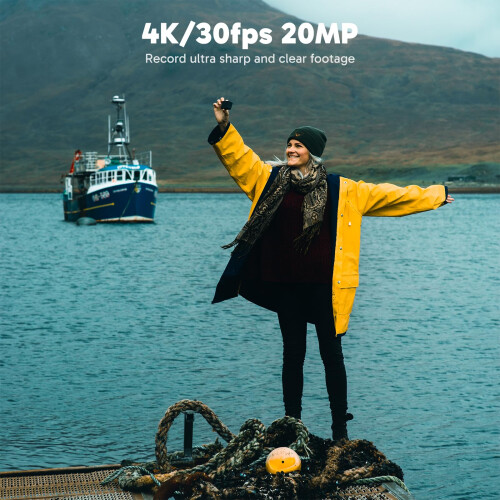 AKASO EK7000 Pro 4K Action Camera with 128GB micro 1