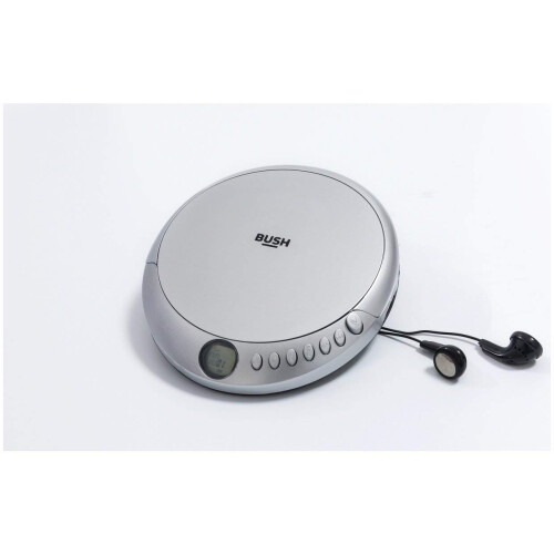 Bush Jog Proof Portable CD Player - Silver 2