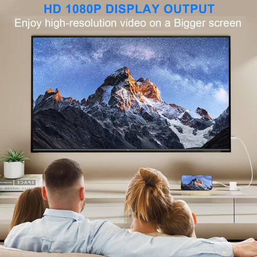 Lightning to HDMI Adapter【Apple MFi Certified】 HDM 2