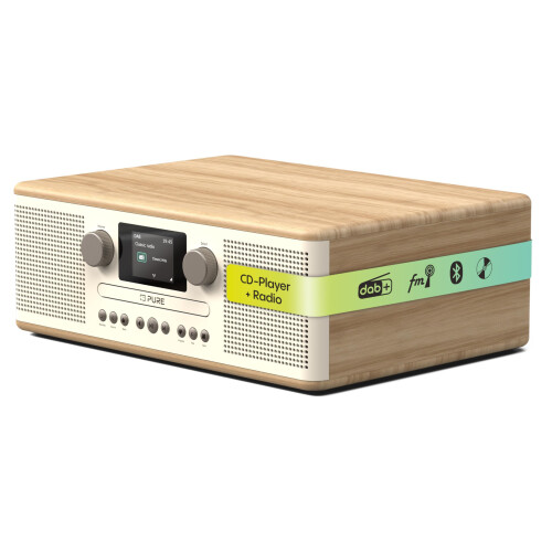 Pure Pure Classic C-D6 Music System (CD Player, DAB+/FM