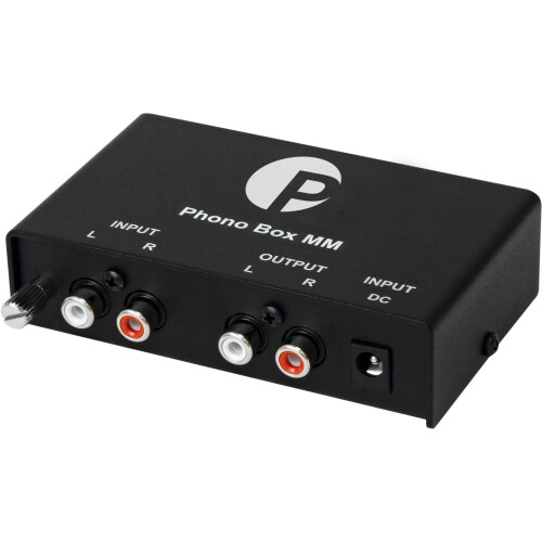 Pro-Ject Phono Box MM, Phono preamplifier with met