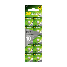 GP Batteries Alkaline LR41 Button Cell - Chrome/Bl