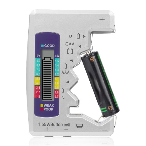 Battery Tester for Small Batteries Universal House