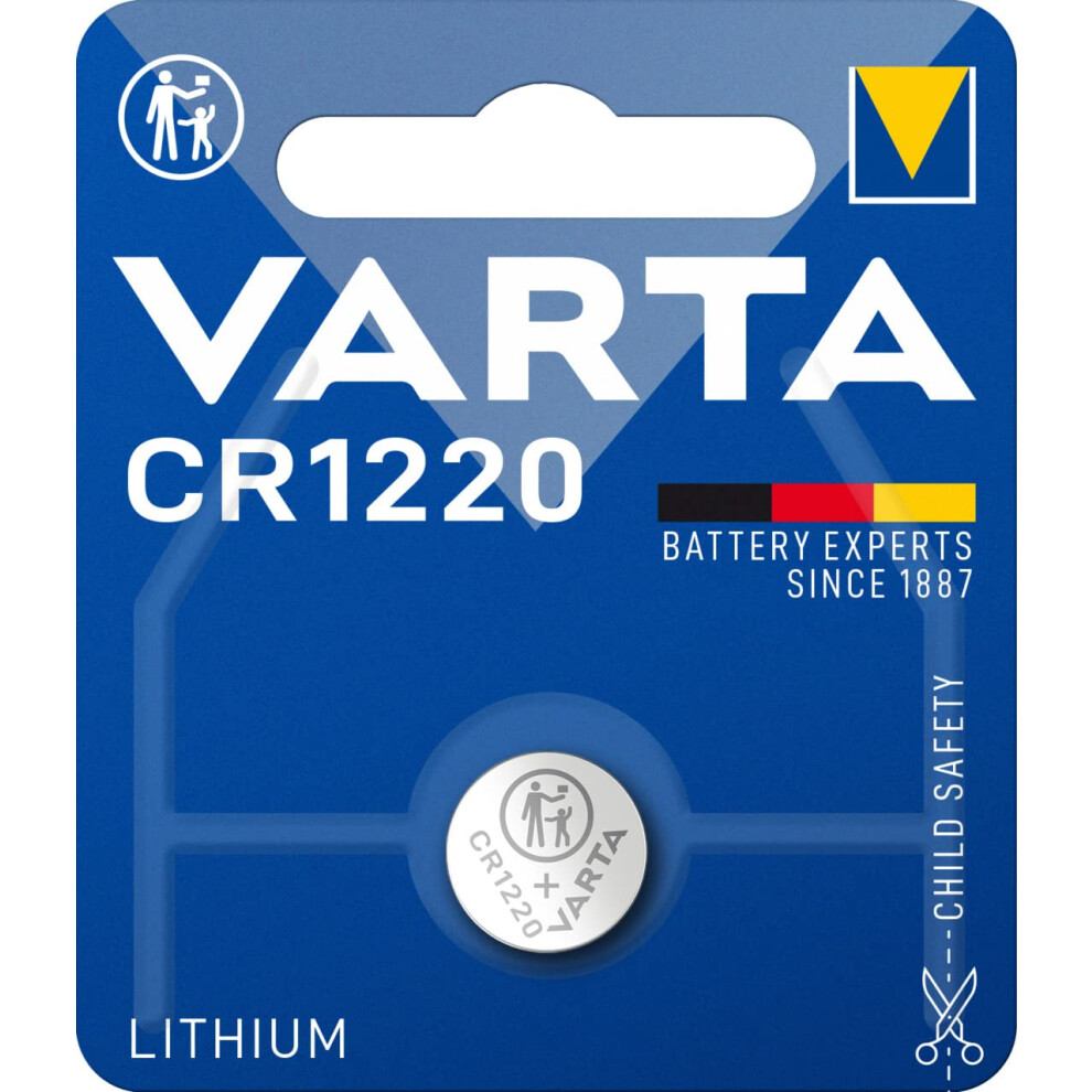 Varta Batteries Electronics Cr1220 Lithium Button