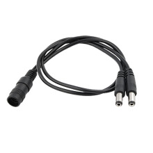 BW 5.5x2.1mm 1 Female to 2 Male Splitter 2 Way DC