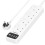 TESSAN Extension Lead with 3 USB Slots, 4 Way Mult 1