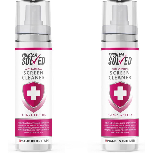 Problem Solved Anti-Bacterial Screen Cleaner - Uni