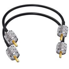TUOLNK PL-259 Jumper Cable RG58 UHF Male to Male L