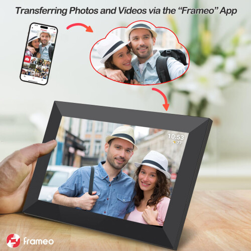 Frameo Digital Picture Frame VESWWE 10.1 IN Digita 2