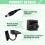 12V 3A 36W Power Supply Cable Adapter, AC 100-240V 4