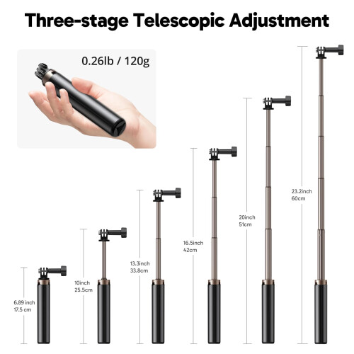 AKASO V50 X Action Camera Selfie Stick Bundle - In 1